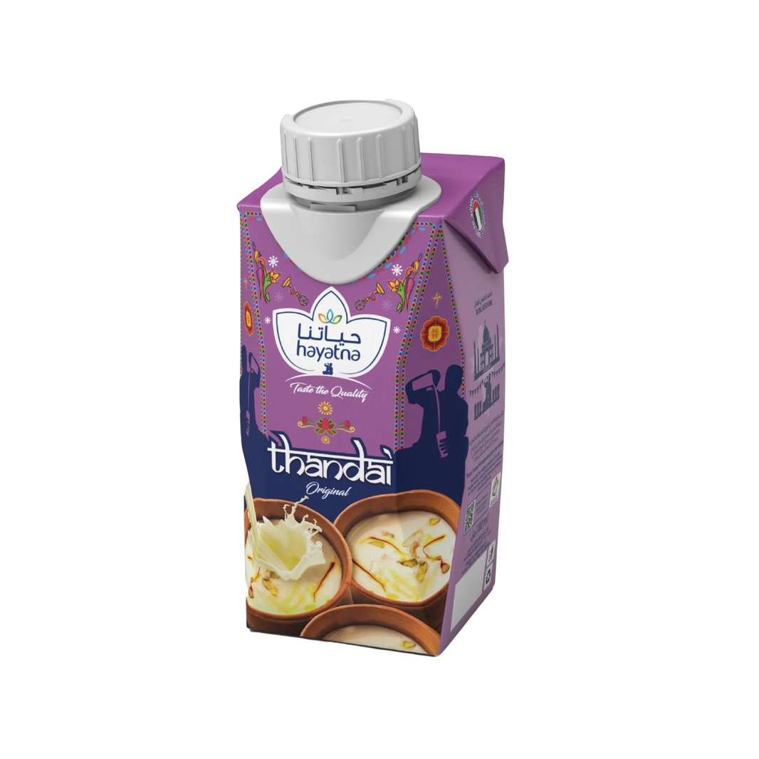 Hayatna Long Life Original Thandai Full Cream Milk, 180ml