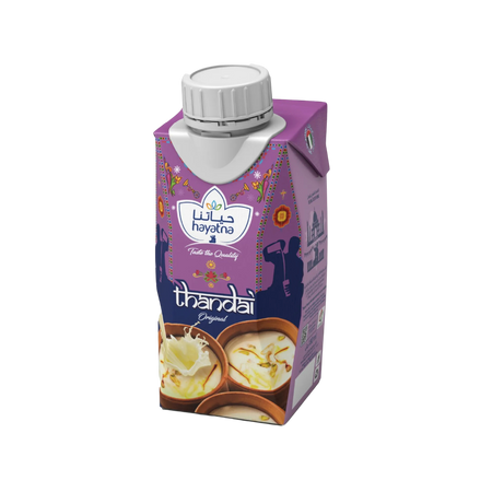 Hayatna Long Life Original Thandai Full Cream Milk, 180ml