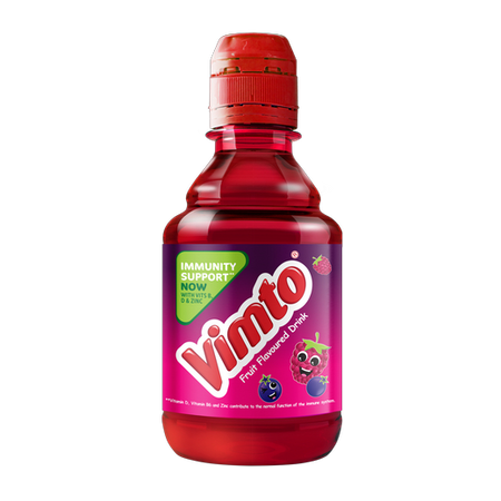 Vimto Regular Drink with Sports Cap, 250ml