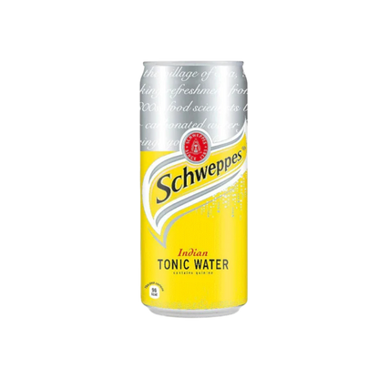 Schweppes Tonic Water Carbonated Drink Can, 300ml