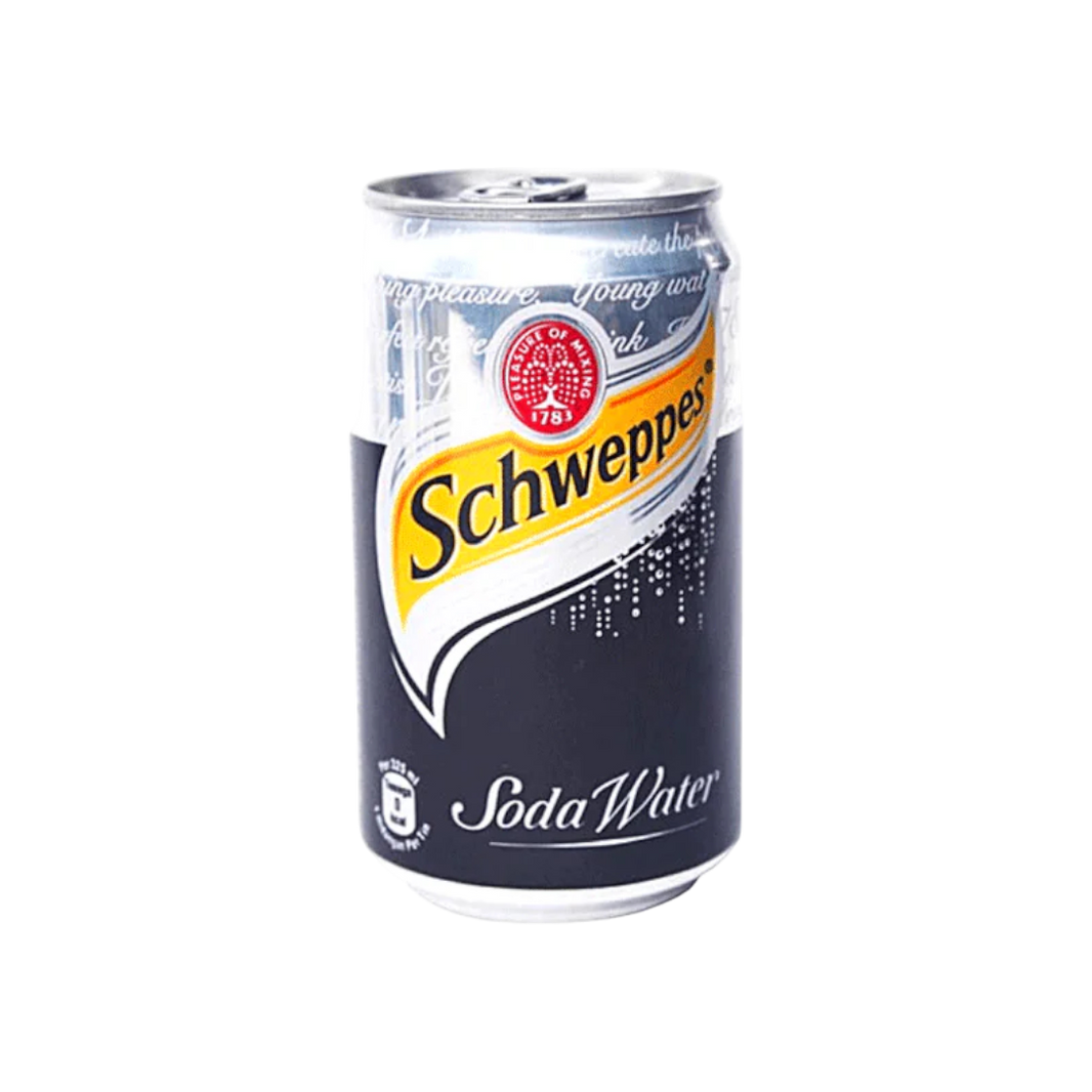 Schweppes Soda Water Can, 300ml
