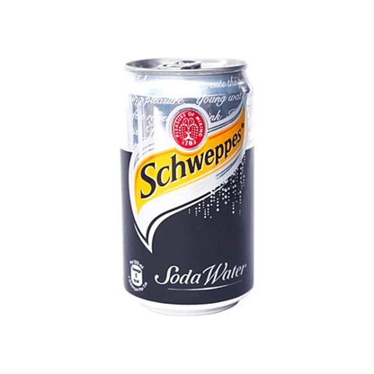 Schweppes Soda Water Can, 300ml
