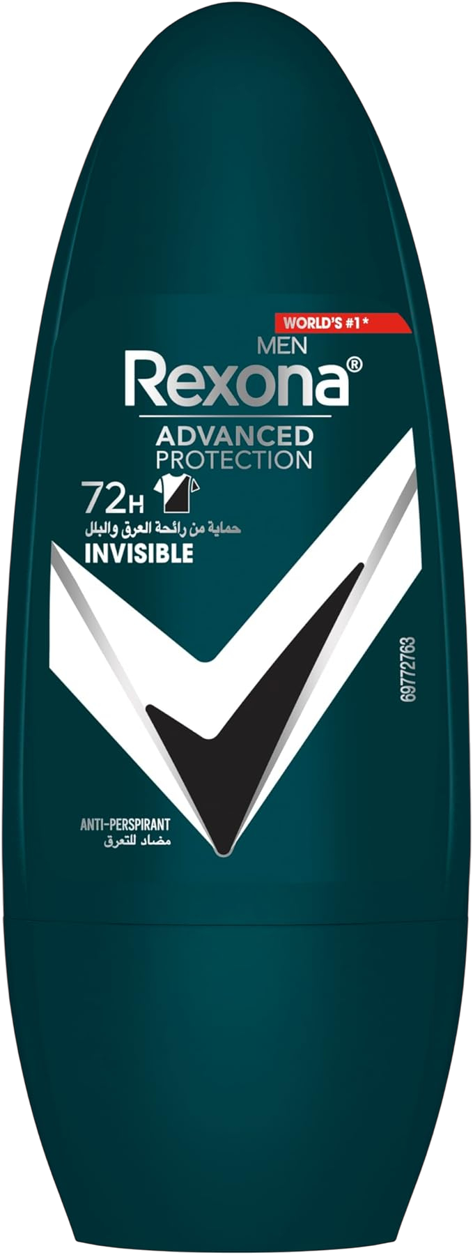 Rexona Roll-On Men Invisible Roll-On Deodorant, 50ml
