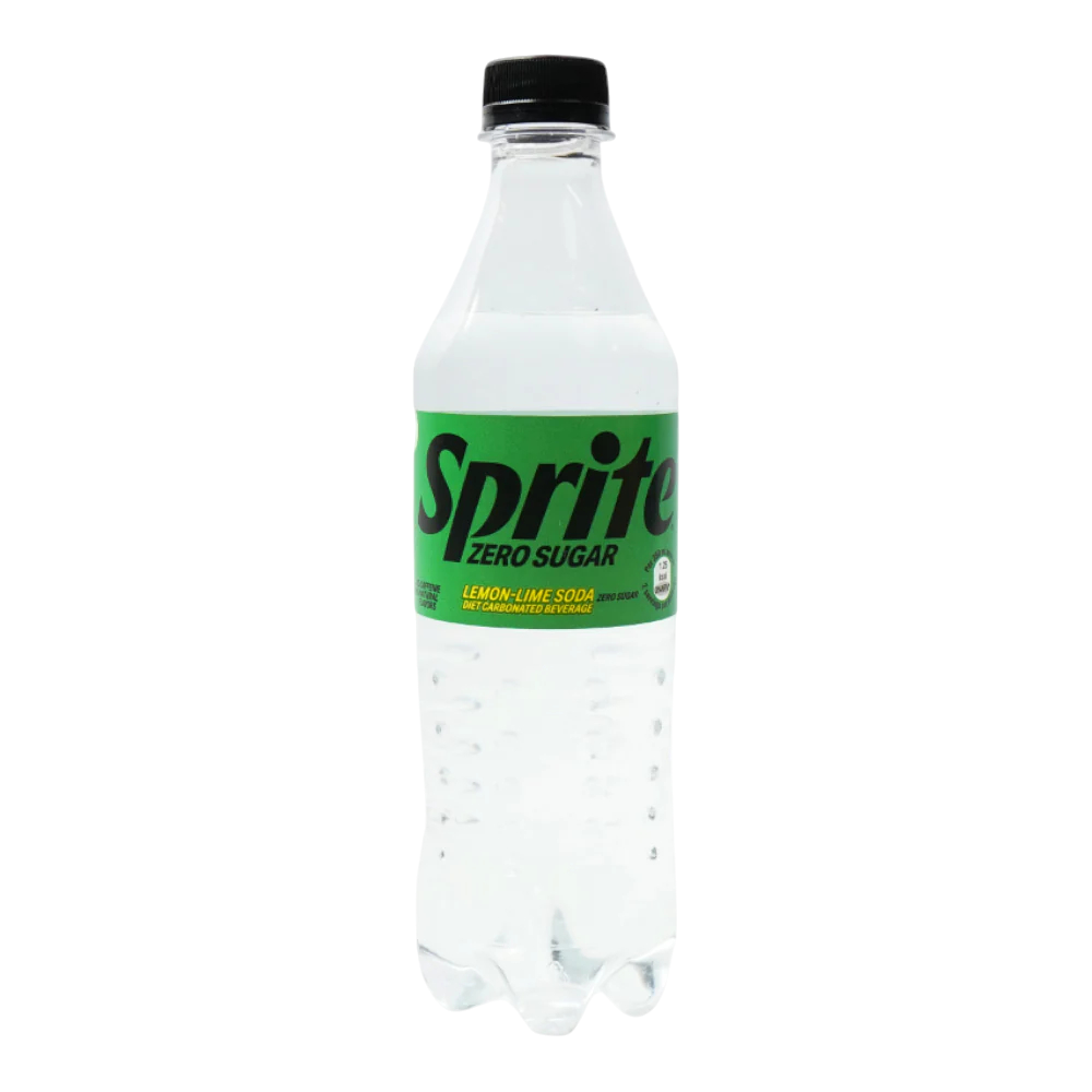 Sprite Zero Sugar Soft Drink, 500ml