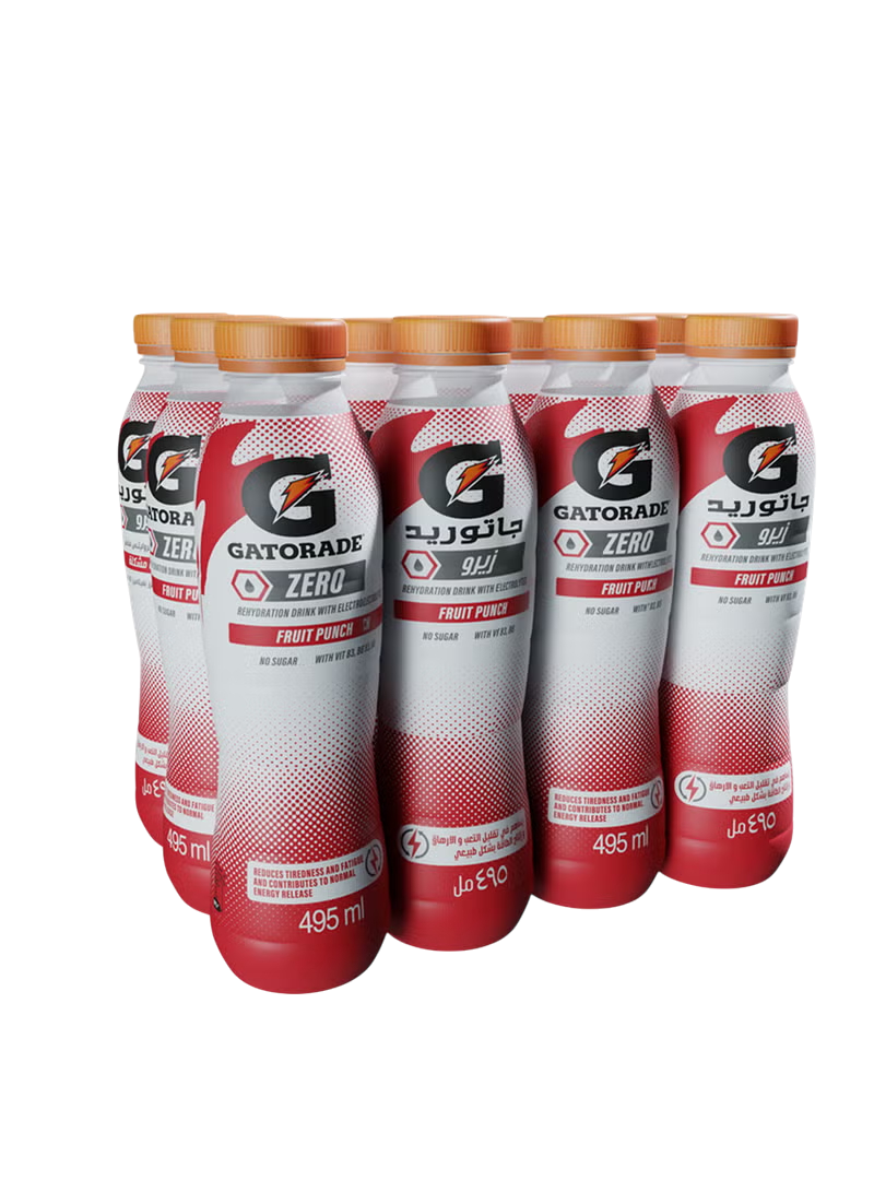 Gatorade Zero Fruit Punch, 495ml