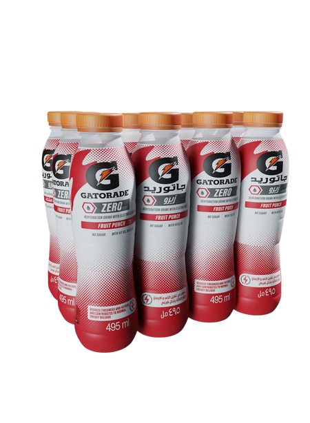 Gatorade Zero Fruit Punch, 495ml