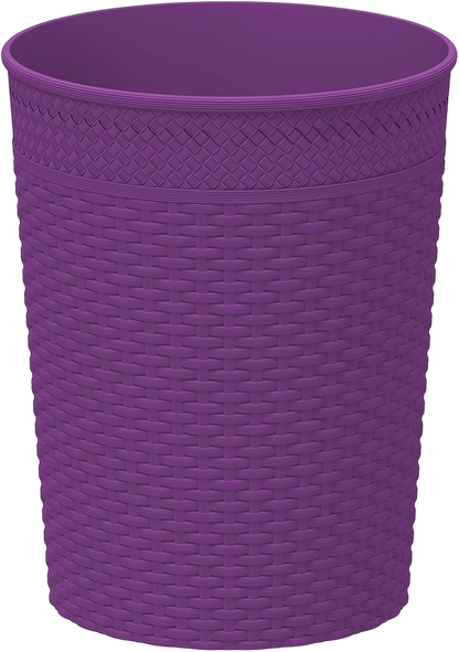 Cosmoplast Rattan Basket Light Purple, 10l