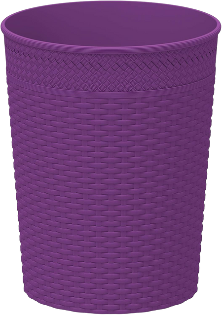 Cosmoplast Rattan Basket Light Purple, 10l