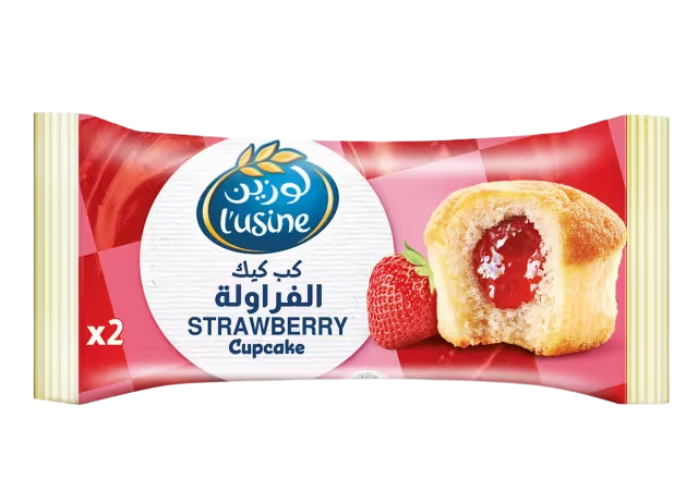 Lusine Strawberry Cupcake, 2x30g