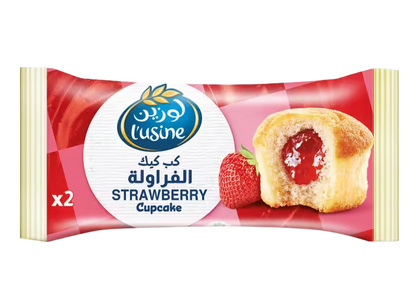 Lusine Strawberry Cupcake, 2x30g