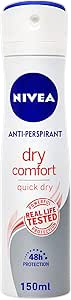 Nivea Women Dry Comfort Anti-Perspirant Spray 48h, 150ml