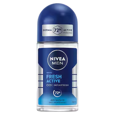 Nivea Men Anti-Perspirant Fresh Active Deodorant Roll-On, 50ml