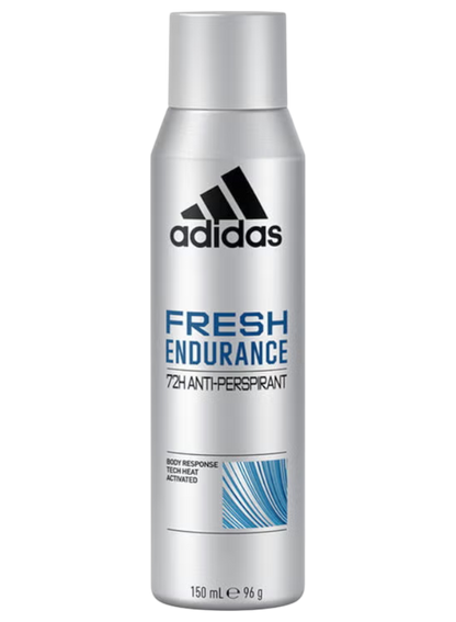 Adidas Fresh Endurance 72H Antiperspirant Deodorant Body Spray, 150ml