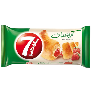7 Days Croissant Filled with Strawberry Jam, 55g