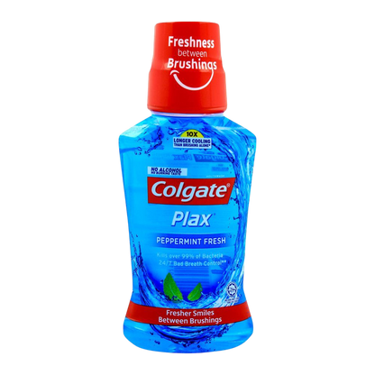 Colgate Plax Mouthwash Peppermint Flavor, 250ml