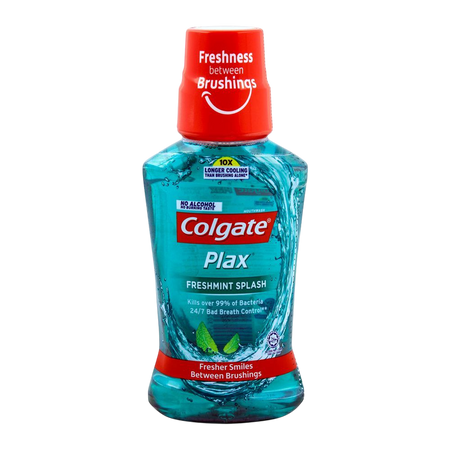 Colgate Plax Fresh Mint Green Mouthwash, 250ml