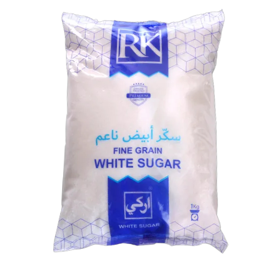 Rk Fine Grain White Sugar, 1kg