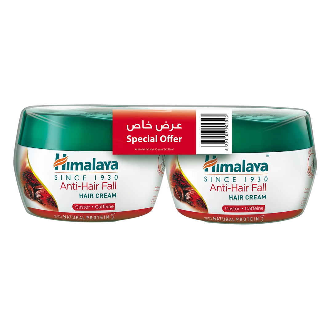 Himalaya Anti-Hair Fall Hair Cream, 2x140ml