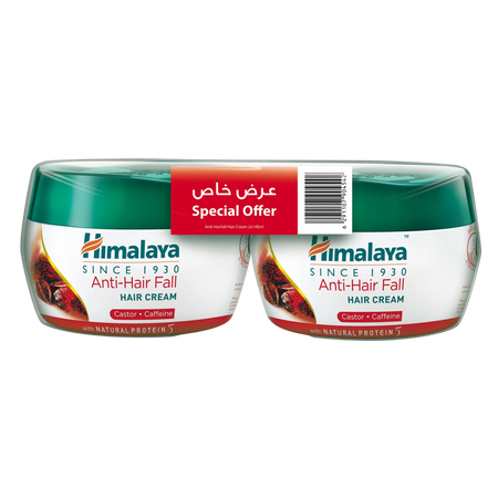 Himalaya Anti-Hair Fall Hair Cream, 2x140ml