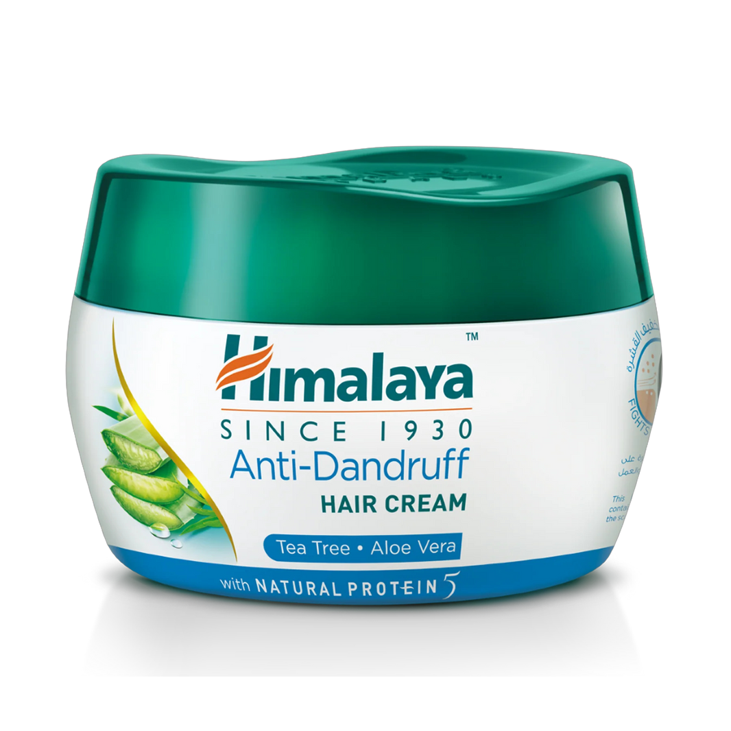 Himalaya Anti-Dandruff Hair Cream with Protein, Tea Tree & Aloe Vera Extracts, 2x140ml