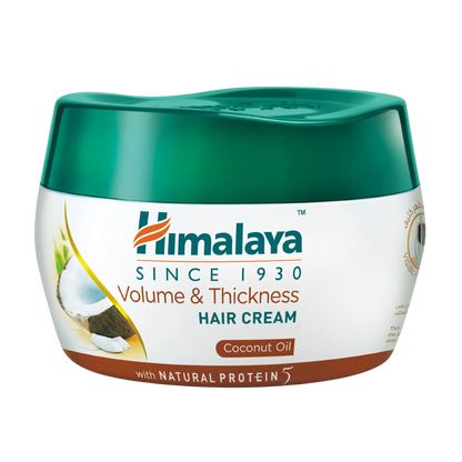 Himalaya Volumizing & Thickening Hair Cream with Protein & Coconut Oil, 2x140ml