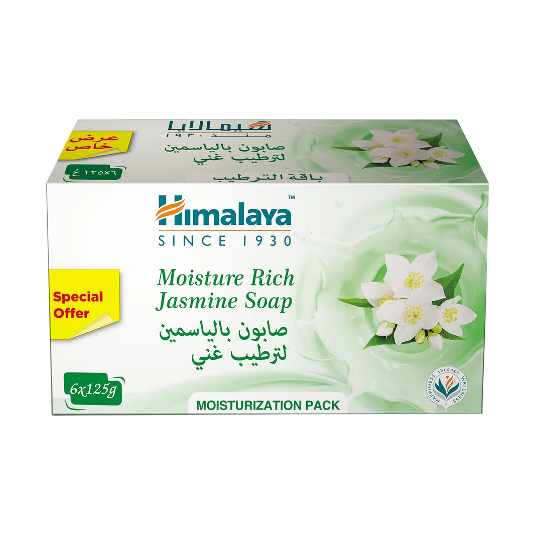 Himalaya Jasmine Soap, 6x125g