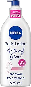 Nivea Natural Glow Body Lotion for All Skin Types, 400ml