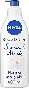 Nivea Sensual Musk Scent Body Lotion Moisturizer for Normal to Dry Skin, 400ml