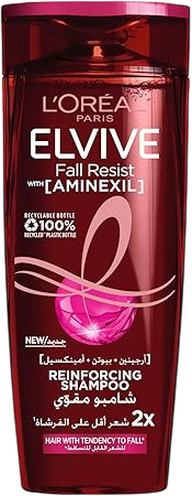 L'Oreal Elvive Full Resist Reinforcing Shampoo with Vitamin B5, Biotin & Arginine for Weakened Hair, 400ml