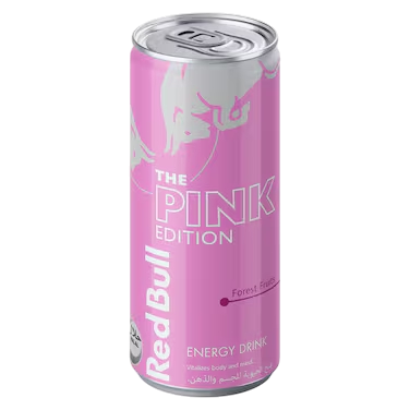 Red Bull The Pink Edition Sugar Free Forest Fruits Energy Drink, 250ml