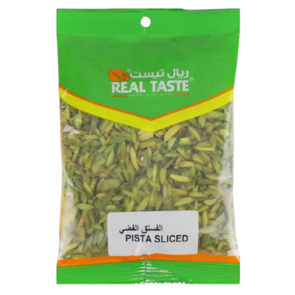 Real Taste Pista Sliced, 100g