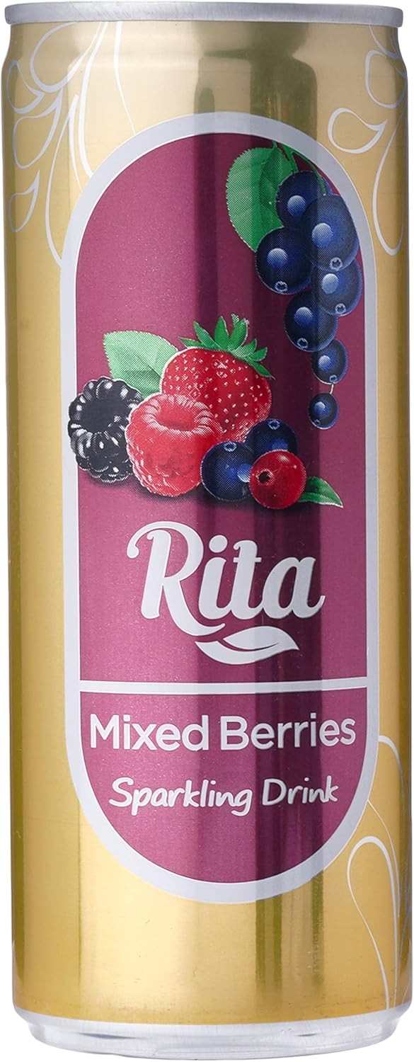 Rita Mix Berry Sparkling Drink Can, 240ml