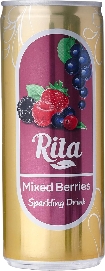 Rita Mix Berry Sparkling Drink Can, 240ml