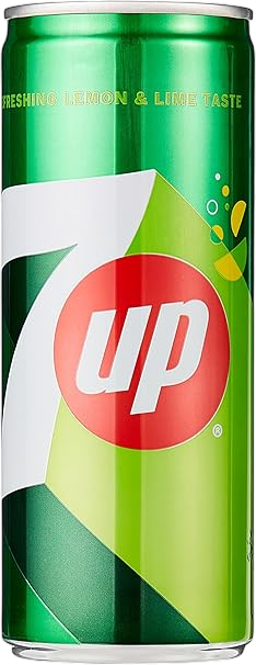 7UP Soft Drink Can, 6x245ml