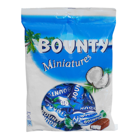 Bounty Miniatures Chocolate Bag, 150g