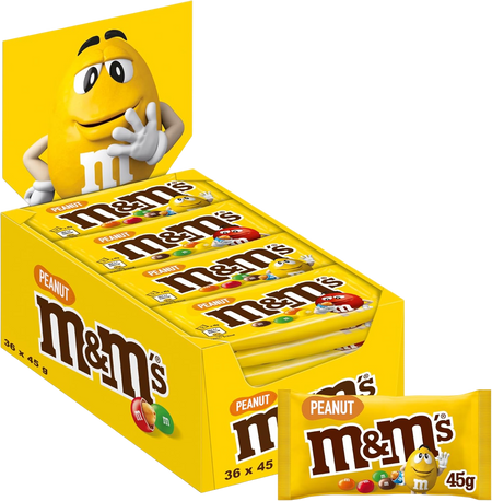 M&m's Chocolate Peanut, 4x45g