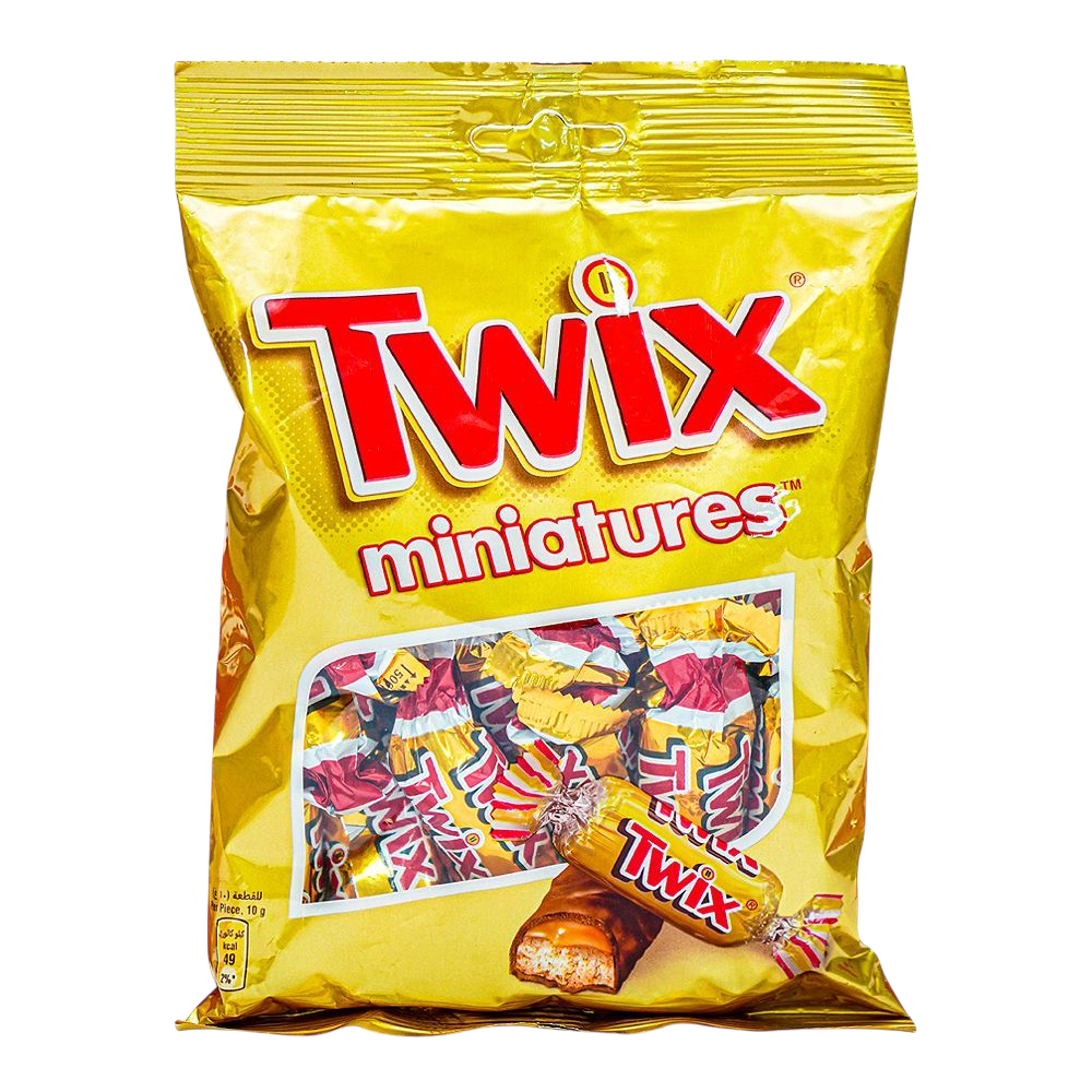 Twix Miniatures Chocolate Bag, 150g