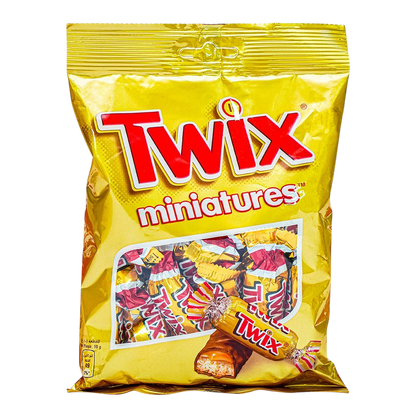 Twix Miniatures Chocolate Bag, 150g