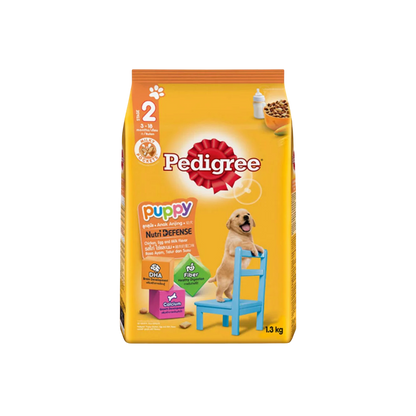 Pedigree Chicken, Egg and Milk Flavor Dry Dog Food, 1.3kg