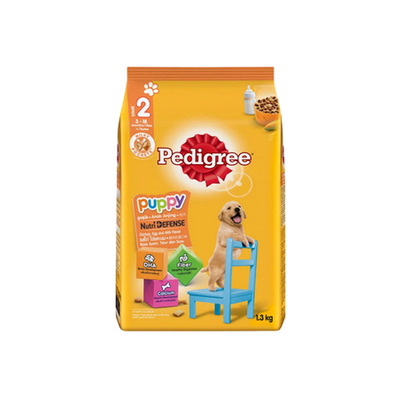 Pedigree Chicken, Egg and Milk Flavor Dry Dog Food, 1.3kg