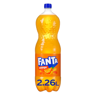 Fanta Orange Soft Drink, 2.26L