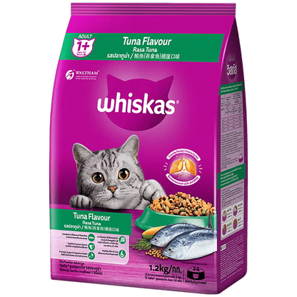Whiskas Tuna Cat Dry Food Adult, 1.2kg