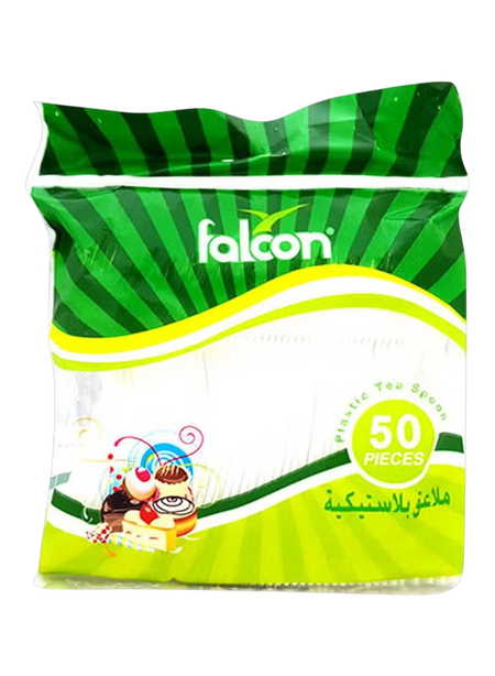 Falcon 50-Piece Plastic Tea Spoons