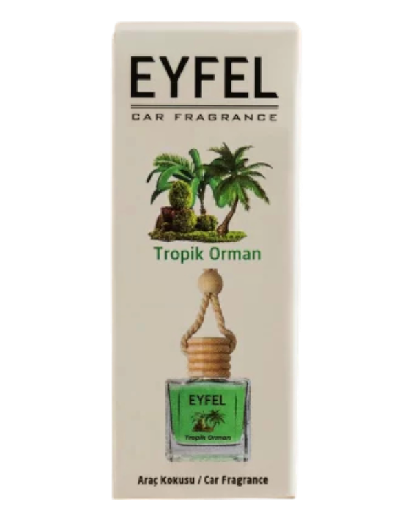Eyfel Tropical Forest Car Air Freshener Diffuser, 10ml