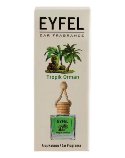 Eyfel Tropical Forest Car Air Freshener Diffuser, 10ml