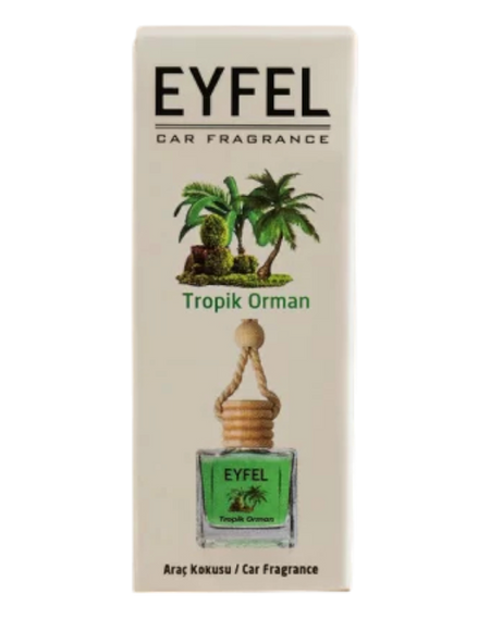 Eyfel Tropical Forest Car Air Freshener Diffuser, 10ml