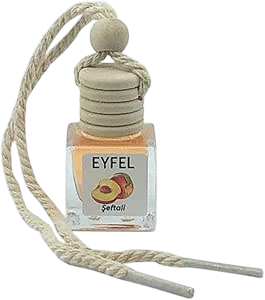 Eyfel Peach Car Air Freshener Diffuser, 10ml