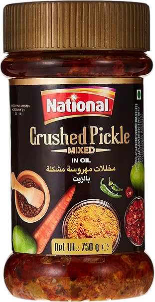 National Mixed Crushed Pickle, 750g