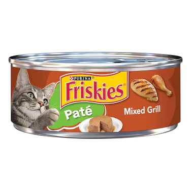 Friskies Pate Mixed Grill Cat Food, 156g