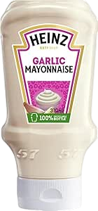 Heinz Garlic Mayonnaise Sauce Squeeze Bottle, 310ml